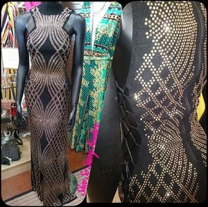 Dressy Maxi Stud Dress